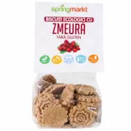 Biscuiti ecologici zmeura fara gluten eco 100g - SPRINGMARKT