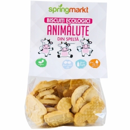 Biscuiti ecologici spelta animalute eco 100g - SPRINGMARKT