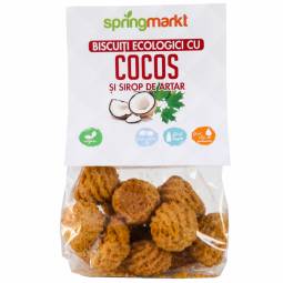 Biscuiti ecologici cocos sirop artar eco 100g - SPRINGMARKT