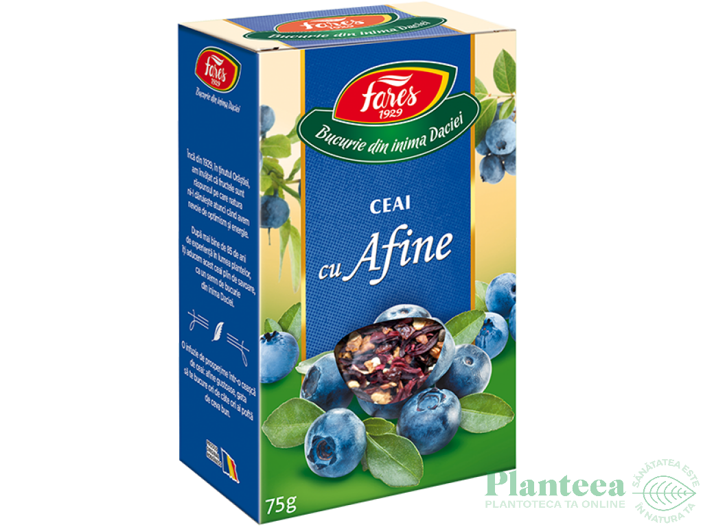 Ceai cu afine 75g - FARES