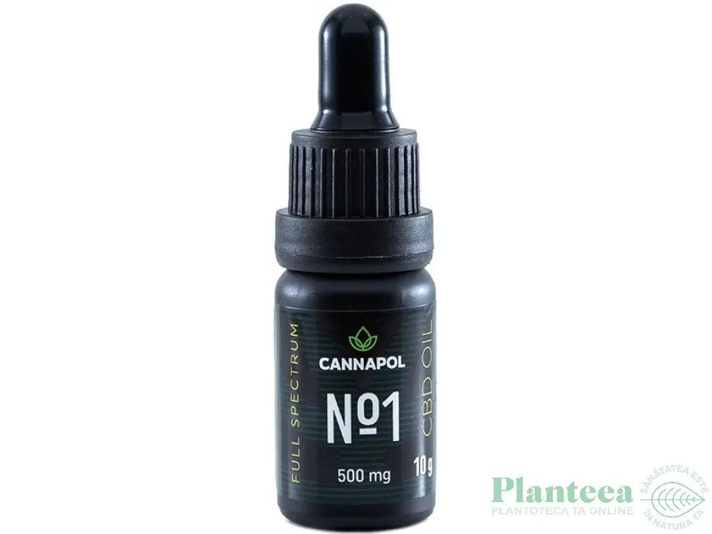 Ulei canepa CBD 5% 10ml - CANNAPOL