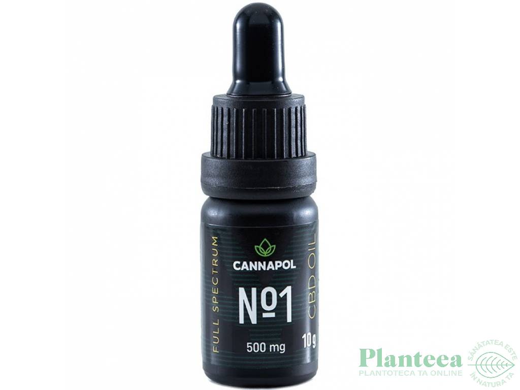 Ulei canepa CBD 5% 10ml - CANNAPOL