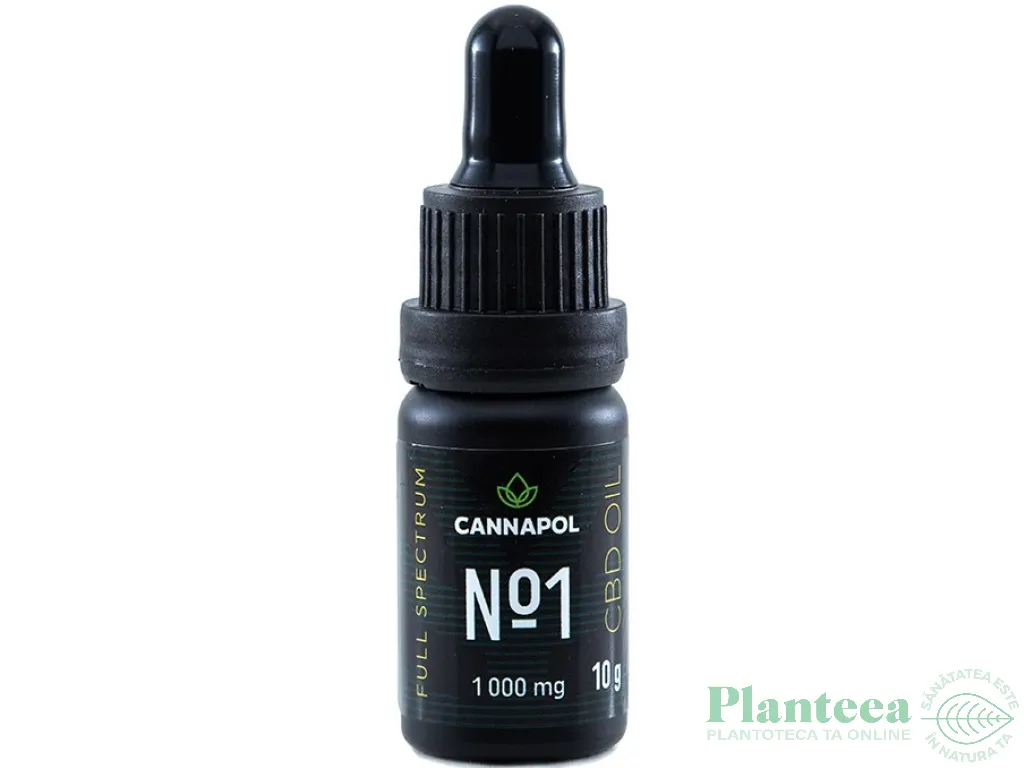 Ulei canepa CBD 10% 10ml - CANNAPOL