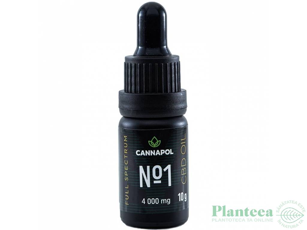 Ulei canepa CBD 40% 10ml - CANNAPOL