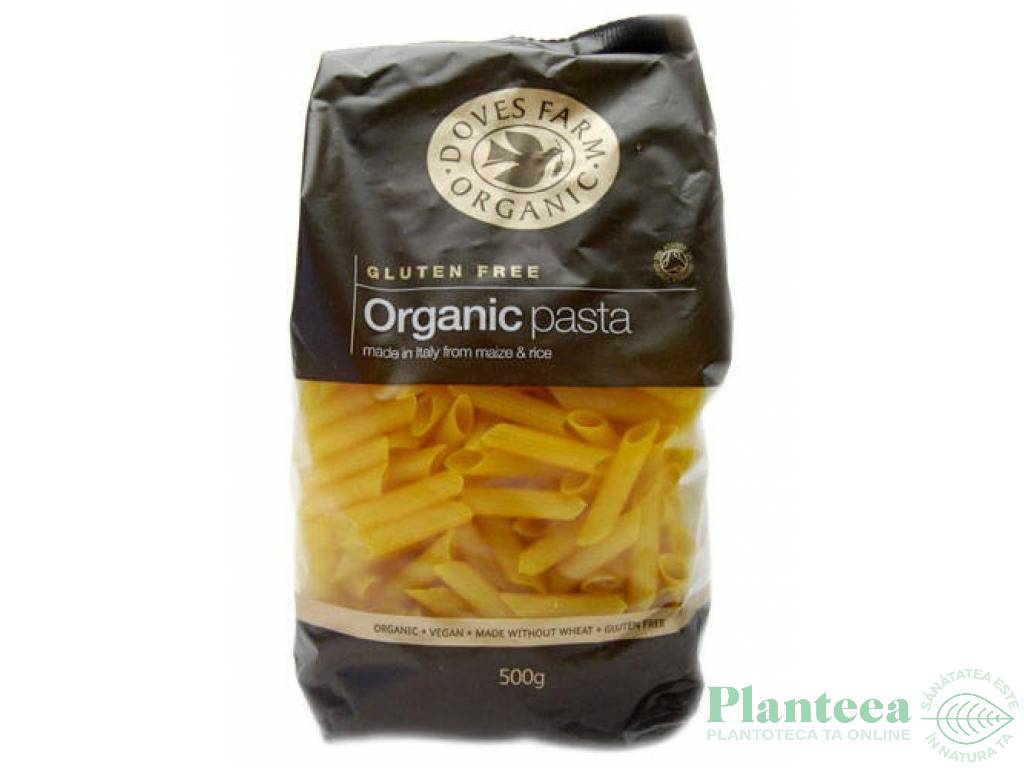 Paste penne porumb orez eco 500g - DOVES FARM