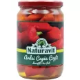 Ardei capia copti decojiti in otet 720ml - NATURAVIT