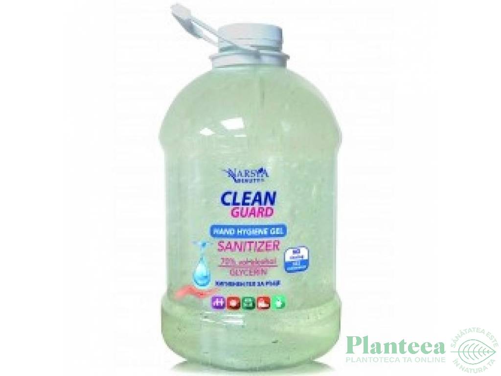 Gel igienizant maini glicerina menta lamaie 70%alcool 3L - ARSY COSMETICS