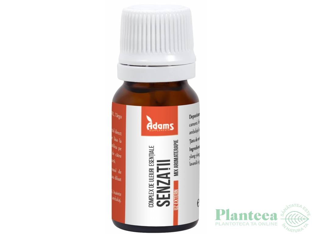 Complex uleiuri esentiale senzatii 10ml - ADAMS