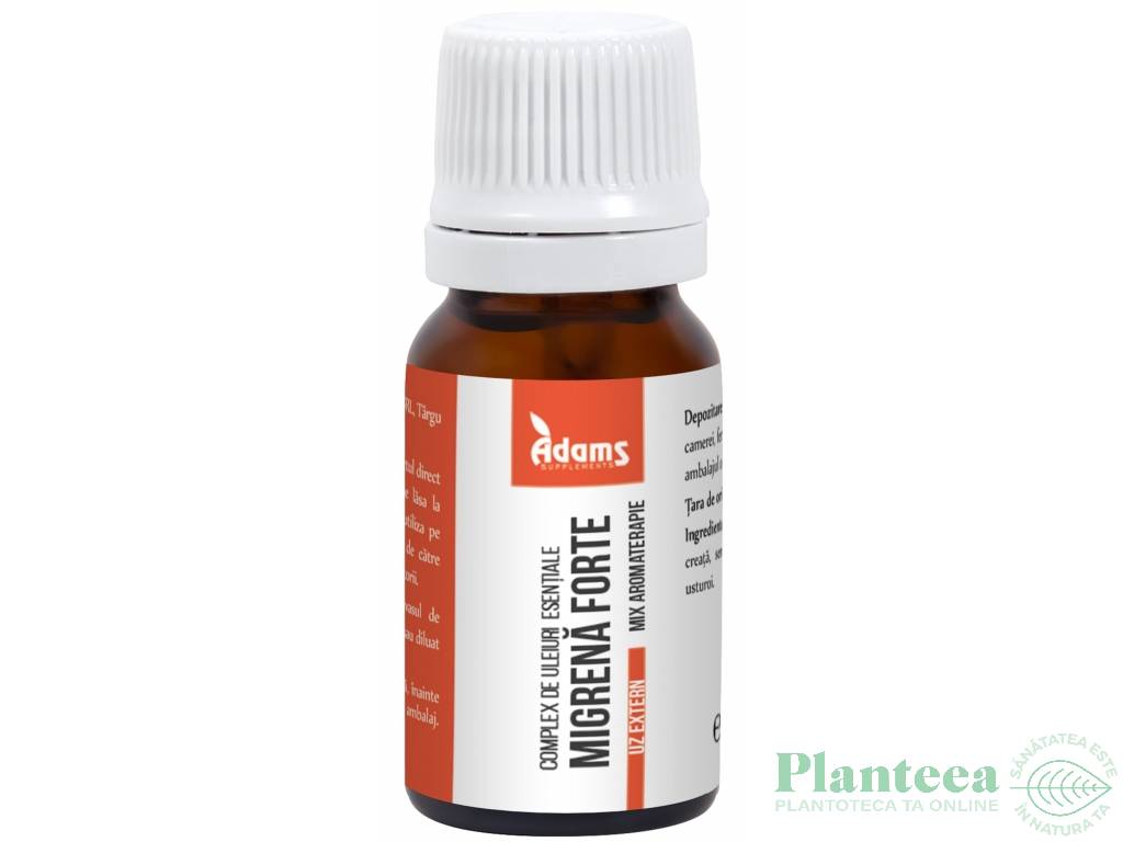 Complex uleiuri esentiale migrena forte 10ml - ADAMS