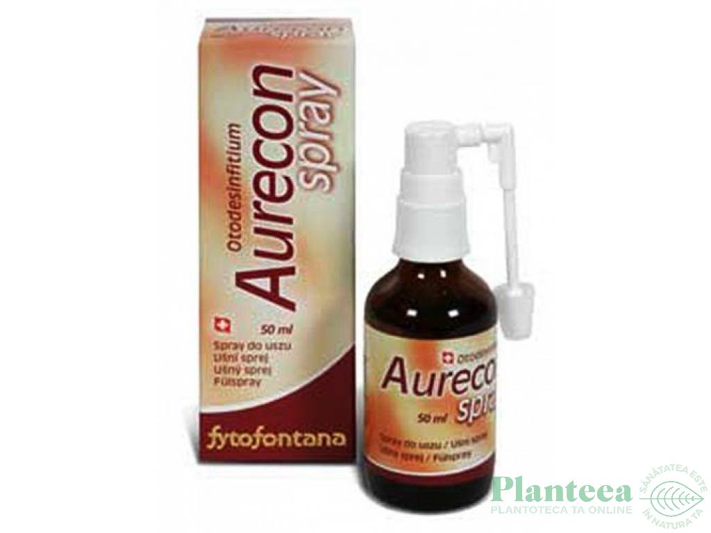 Spray igiena urechi Aurecon 50ml - FYTOFONTANA