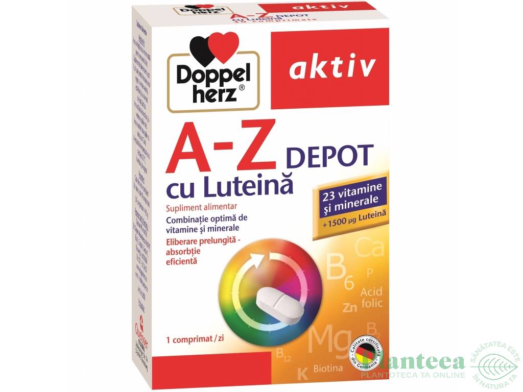 A Z Depot luteina 30cp - DOPPEL HERZ