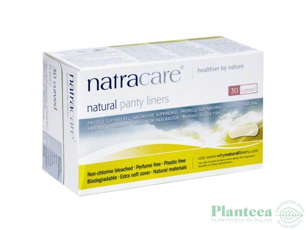 Absorbante zilnice curbate 30b - NATRACARE