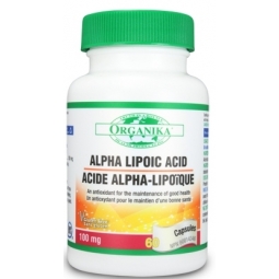 Acid alfa lipoic 100mg 60cps - ORGANIKA HEALTH