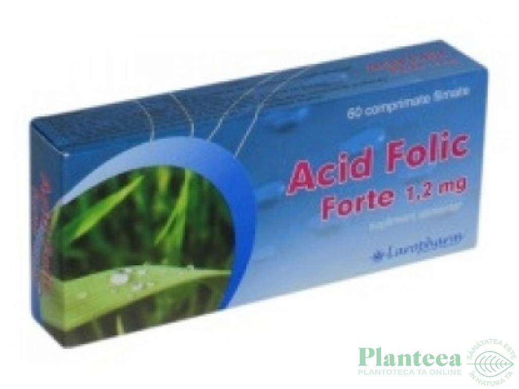 Acid folic 1,2mg forte 60cp - LAROPHARM