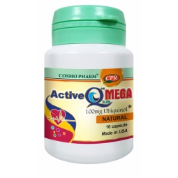 Active Q10 mega 100mg ubiquinol 10cps - COSMO PHARM