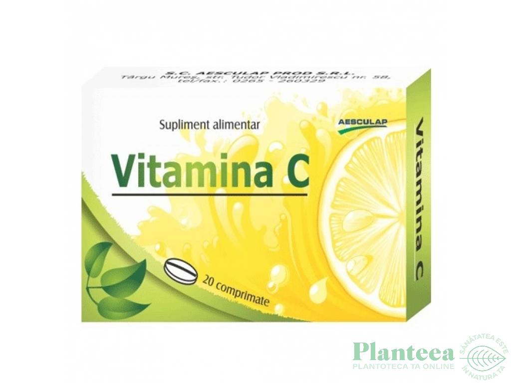 Vitamina C 180mg 20cp - AESCULAP