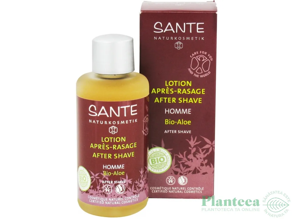Lotiune dupa ras aloe Homme 100ml - SANTE