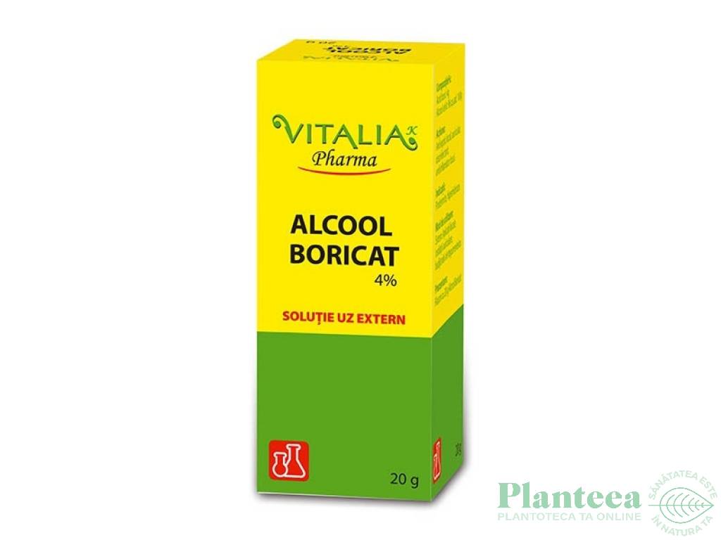 Alcool boricat 20ml - VITALIA K