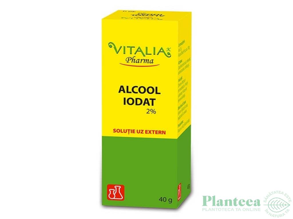 Alcool iodat 2% 40g - VITALIA K