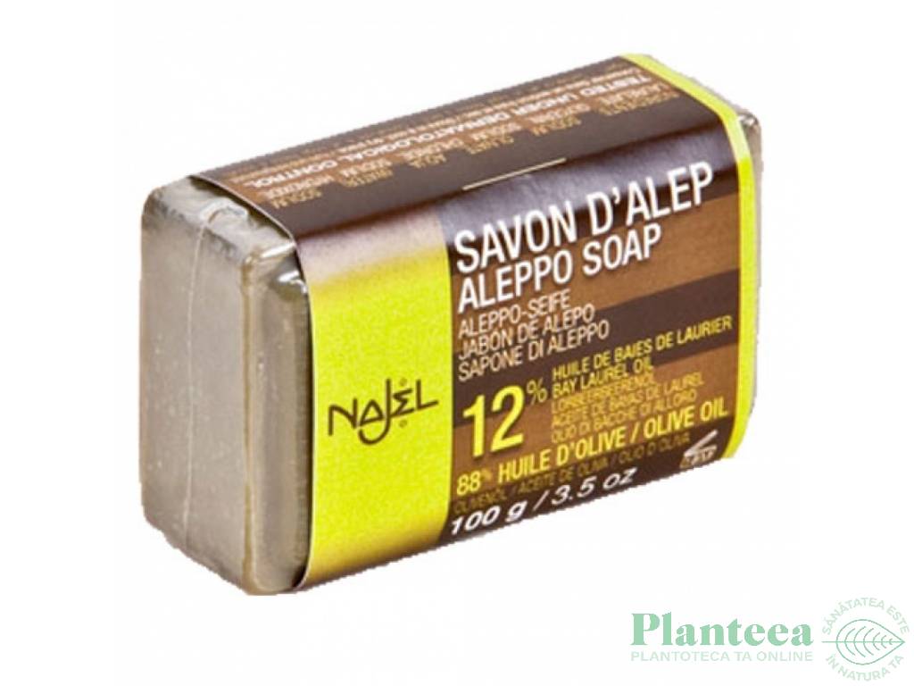 Sapun alep 12% clasic 100g - NAJEL BASIC