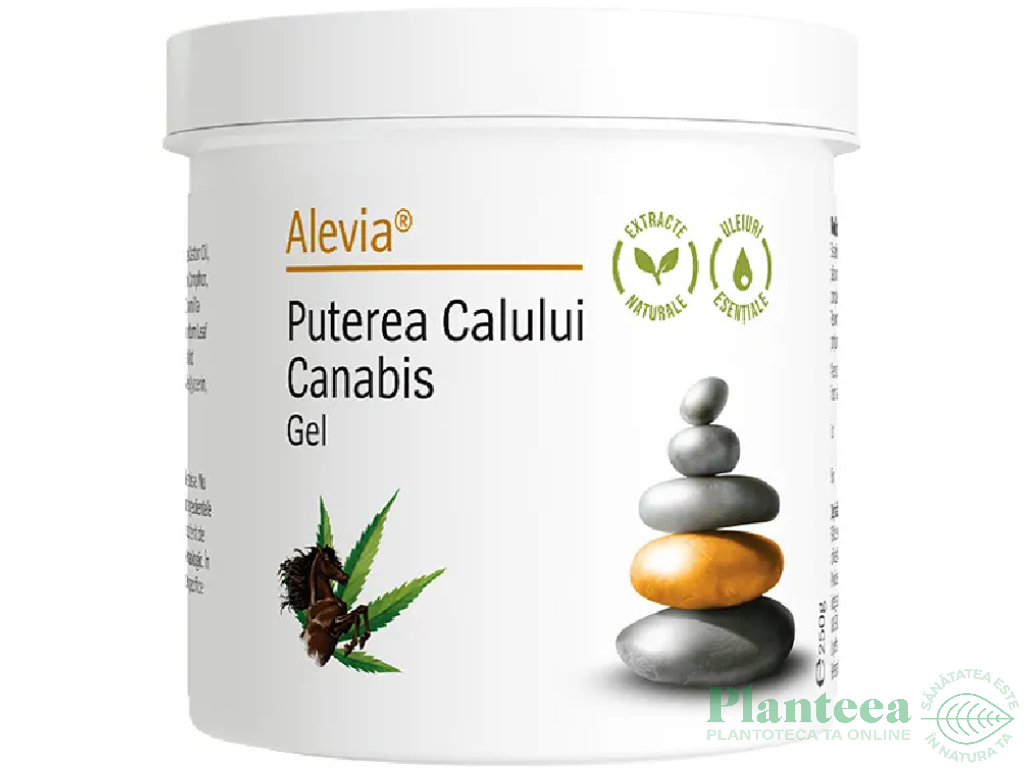 Gel puterea calului canabis 250ml - ALEVIA