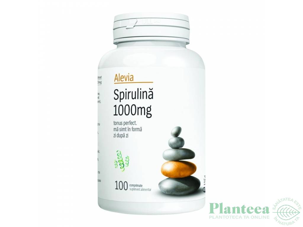 Spirulina 1000mg 100cp - ALEVIA