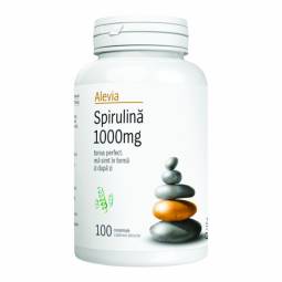 Spirulina 1000mg 100cp - ALEVIA