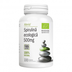 Spirulina 500mg ecologica 100cp - ALEVIA