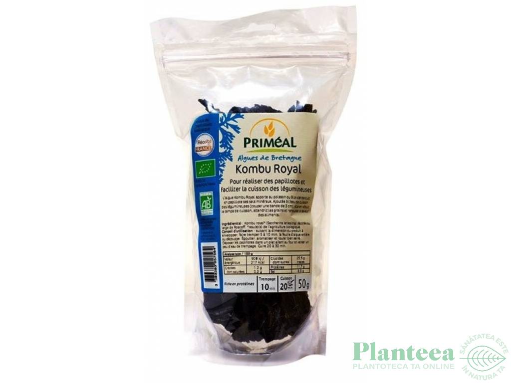 Alge kombu royal uscate eco 50g - PRIMEAL