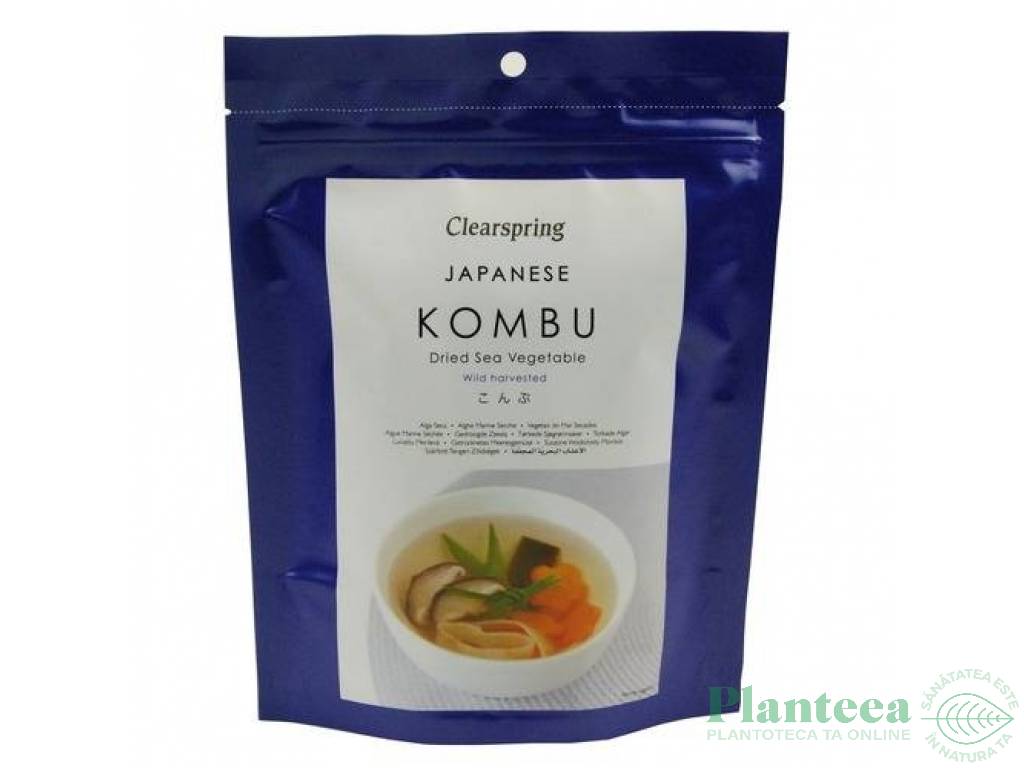 Alge kombu uscate 40g - CLEARSPRING