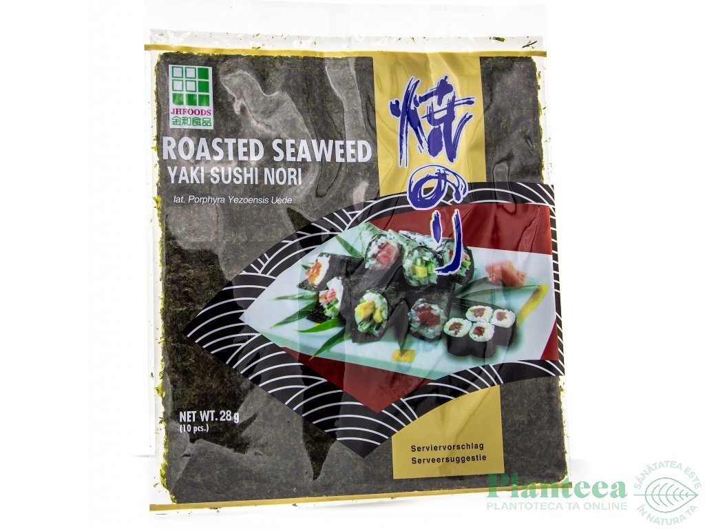 Alge nori prajite pt sushi 28g - JHFOODS