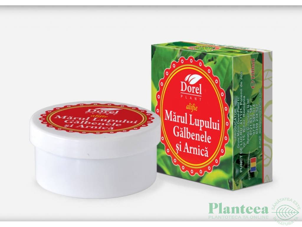 Crema balsam marul lupului galbenele arnica 100g - DOREL PLANT