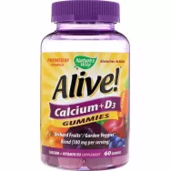 Calcium D3 gummies Alive! 60jl - NATURES WAY
