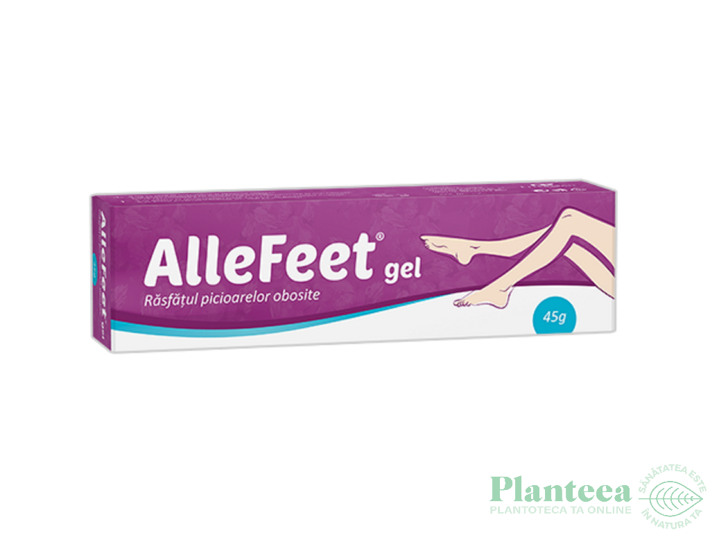 Gel picioare obosite AlleFeet 45g - FITERMAN