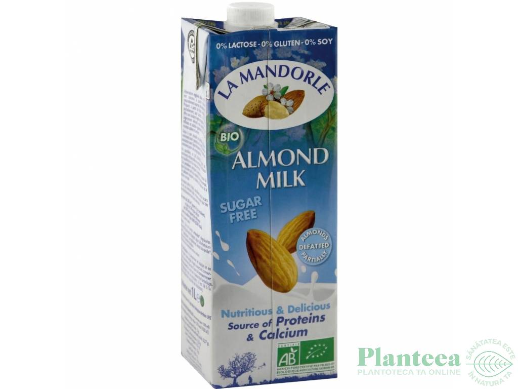 Lapte migdale simplu eco 1L - LA MANDORLE