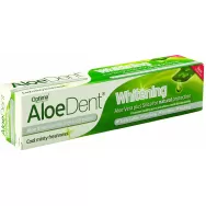 Pasta dinti aloe vera albire fara fluor AloeDent 100ml - OPTIMA HEALTH