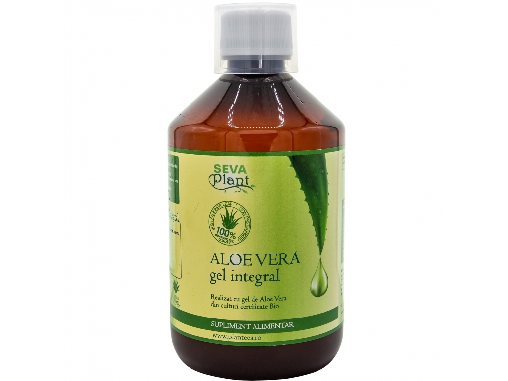 Suc aloe vera gel integral 500ml - SEVA PLANT