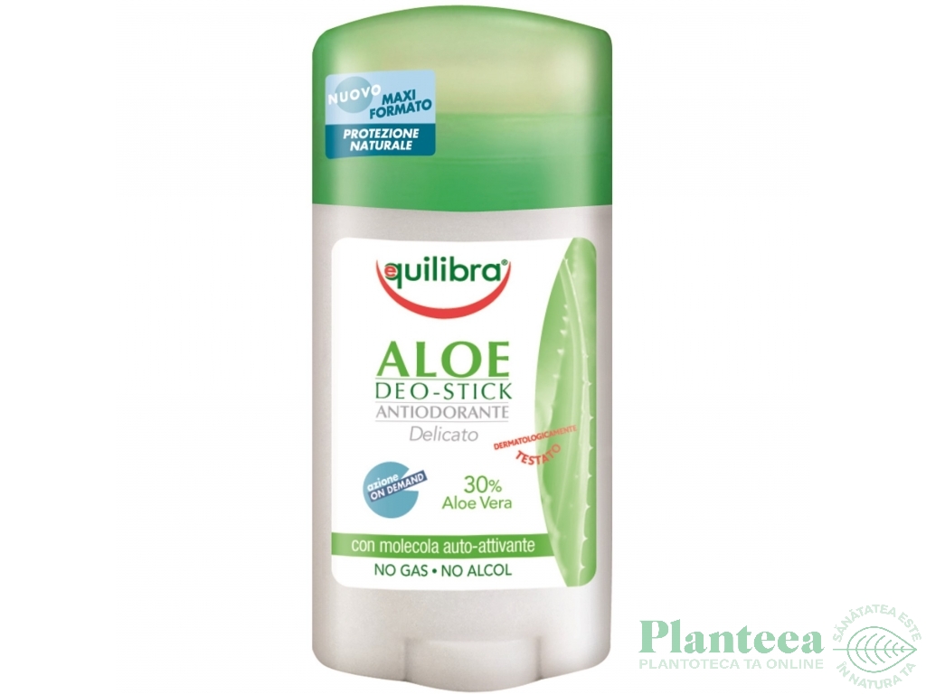 Deodorant stick delicat aloe 50ml - EQUILIBRA