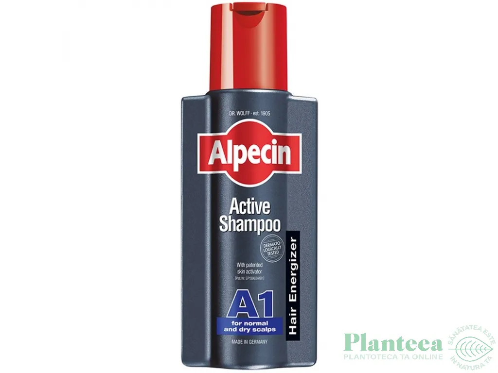 Sampon scalp normal uscat Alpecin Active A1 250ml - DR WOLFF
