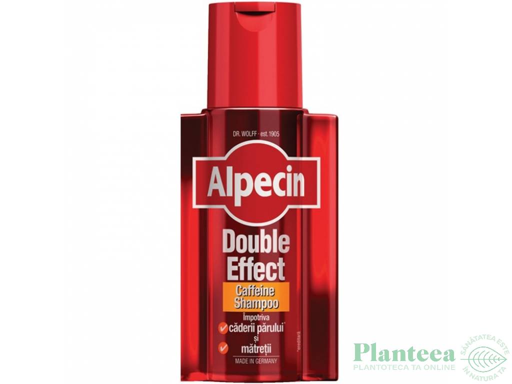 Sampon cafeina dublu efect Alpecin 200ml - DR WOLFF