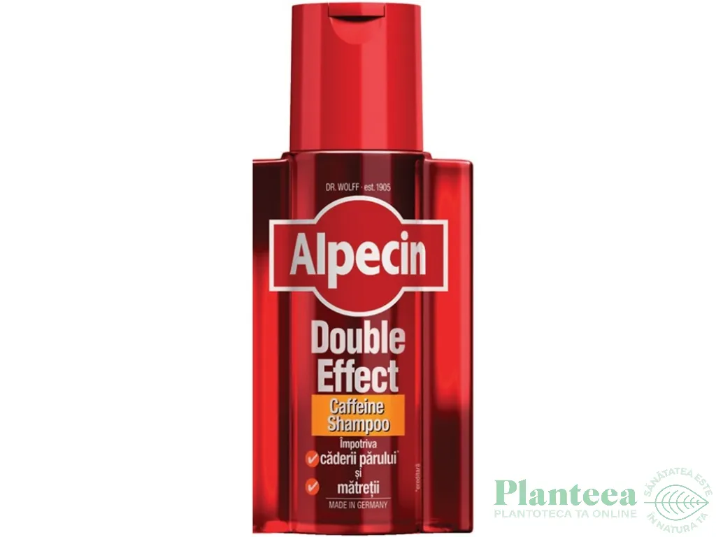 Sampon cafeina dublu efect Alpecin 200ml - DR WOLFF