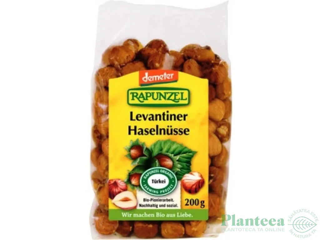 Alune padure crude intregi Levantiner eco 200g - RAPUNZEL
