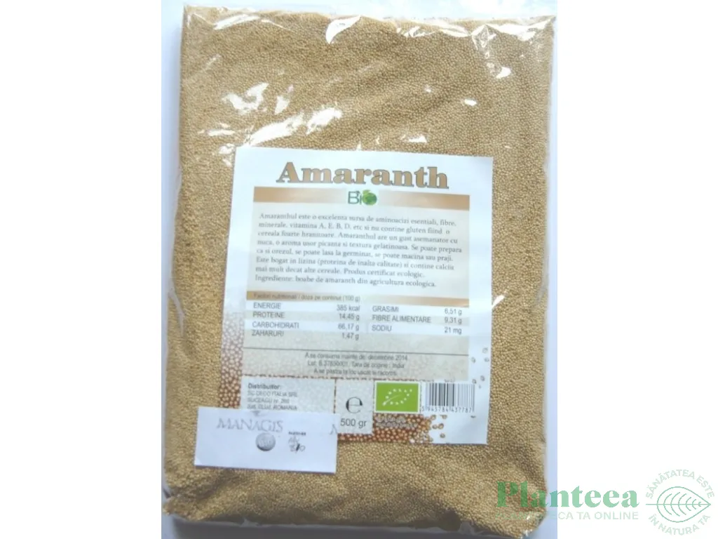 Amarant boabe eco 500g - DECO ITALIA