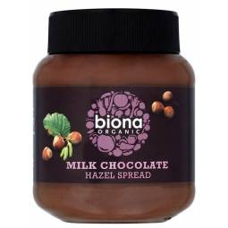 Crema desert alune ciocolata lapte eco 350g - BIONA