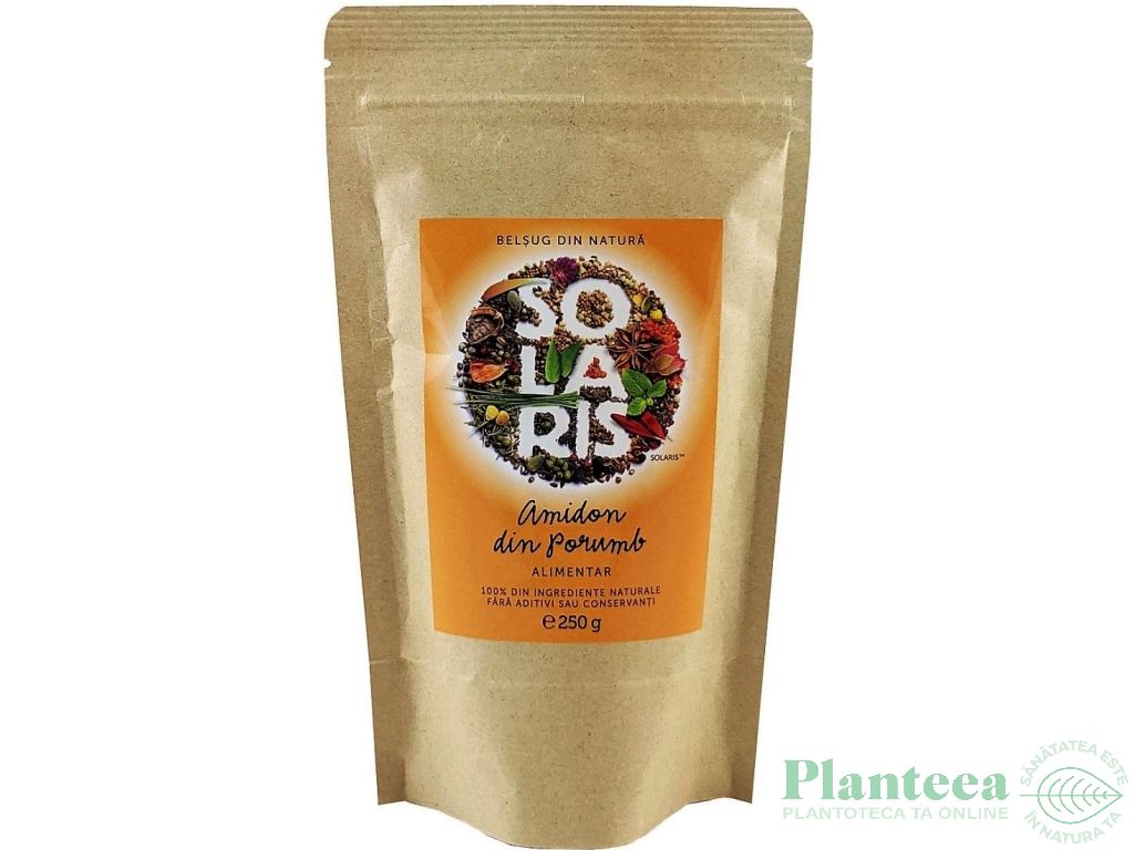 Amidon porumb alimentar pulbere 250g - SOLARIS