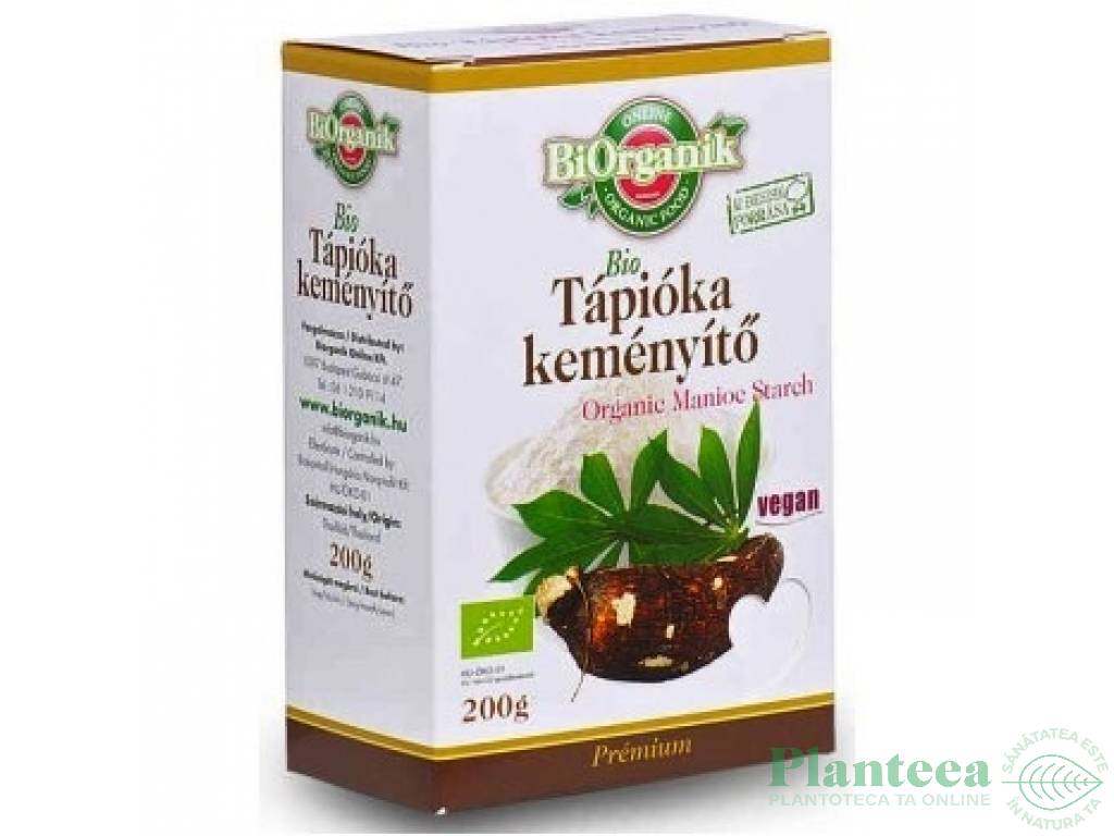 Amidon tapioca praf eco 200g - BIORGANIK