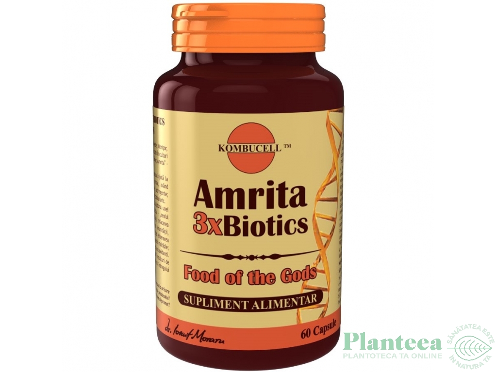 Amrita 3xbiotics 60cps - KOMBUCELL