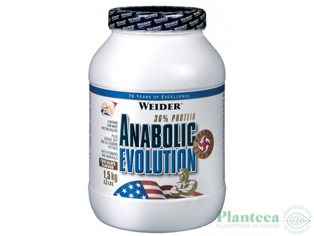 Anabolic evolution ciocolata 1,5kg - WEIDER