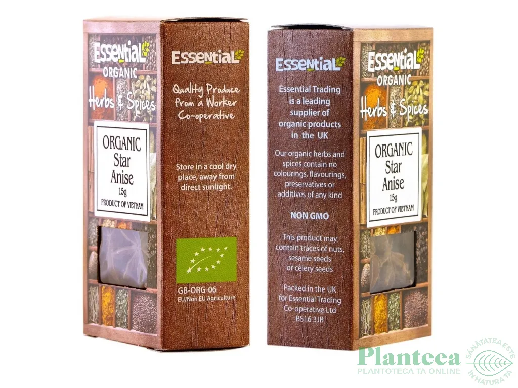 Condiment anason stelat eco 15g - ESSENTIAL ORGANIC