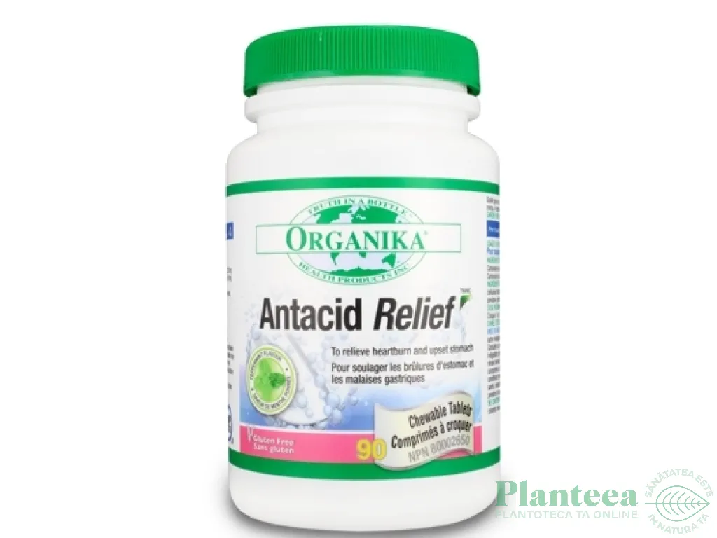 Antacid relief 90cps - ORGANIKA HEALTH